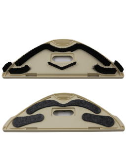 Sottospazzola comby setole e feltro compatibile a modelli VK 130-131
